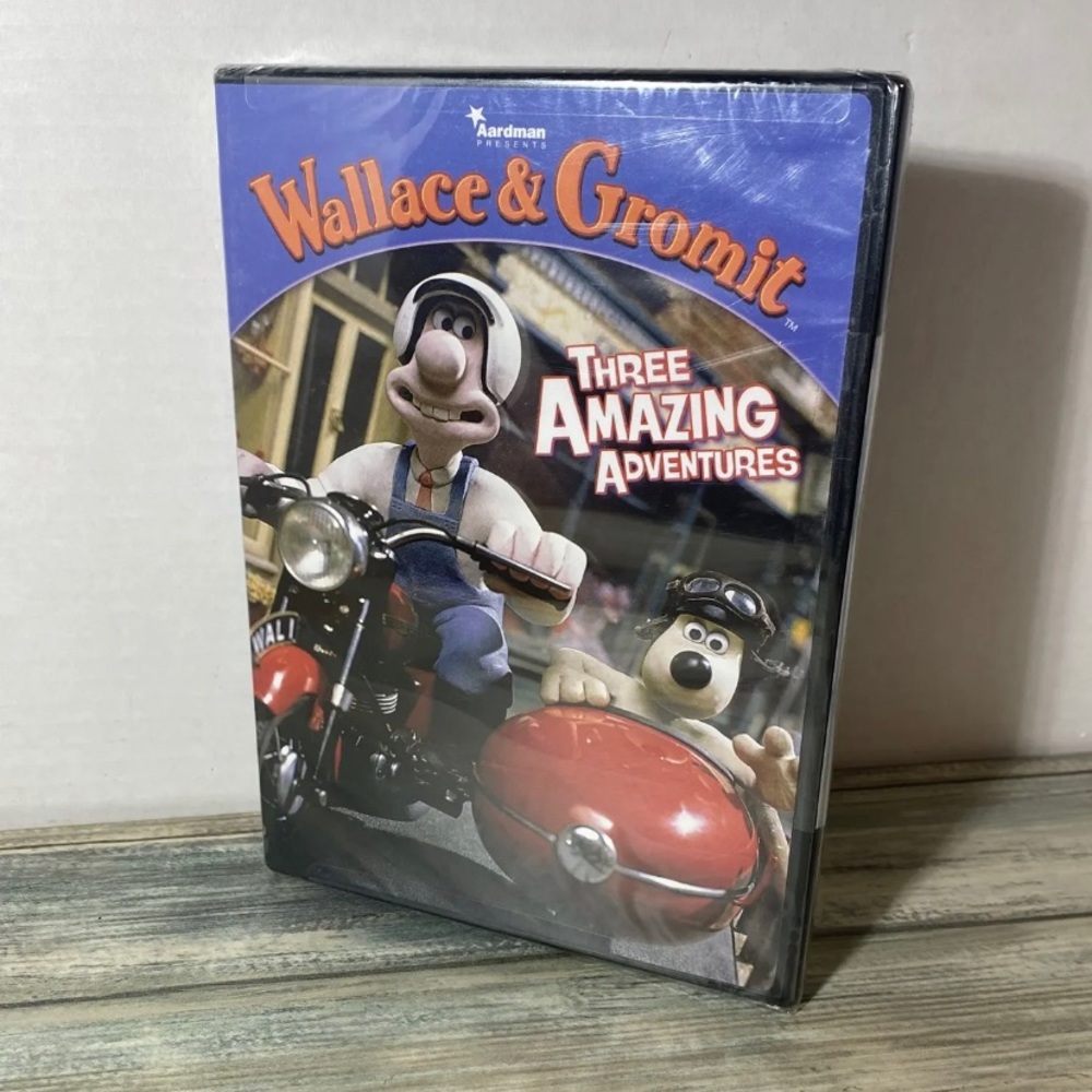 Wallace and Gromit: Three Amazing Adventures DVD Brand New